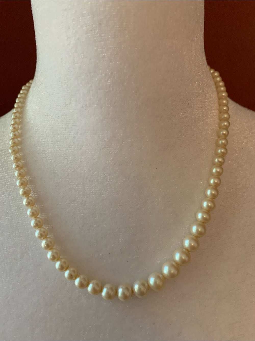 Timeless Cream Pearl Strand Necklace